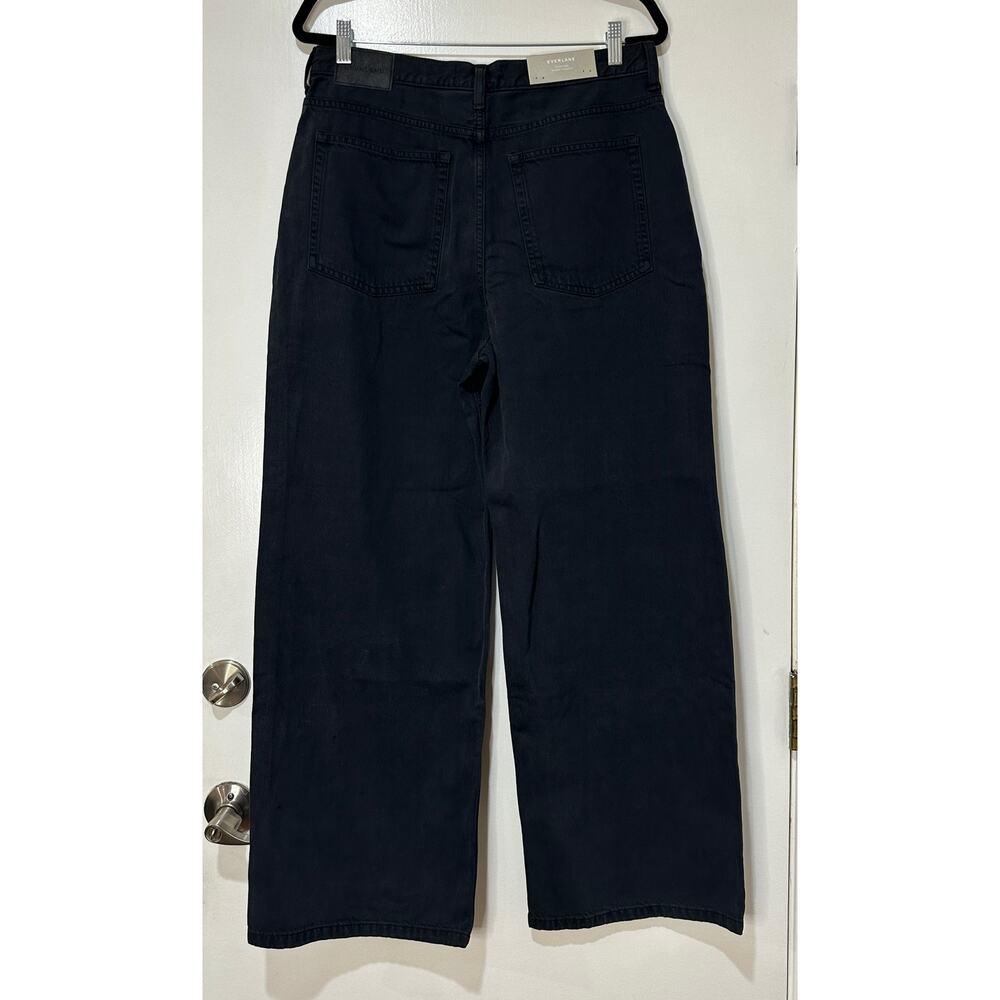 Everlane Women's The OG Baggy Jean Ink Wash Black Denim Size 31 R NWT High Rise - Picture 8 of 15